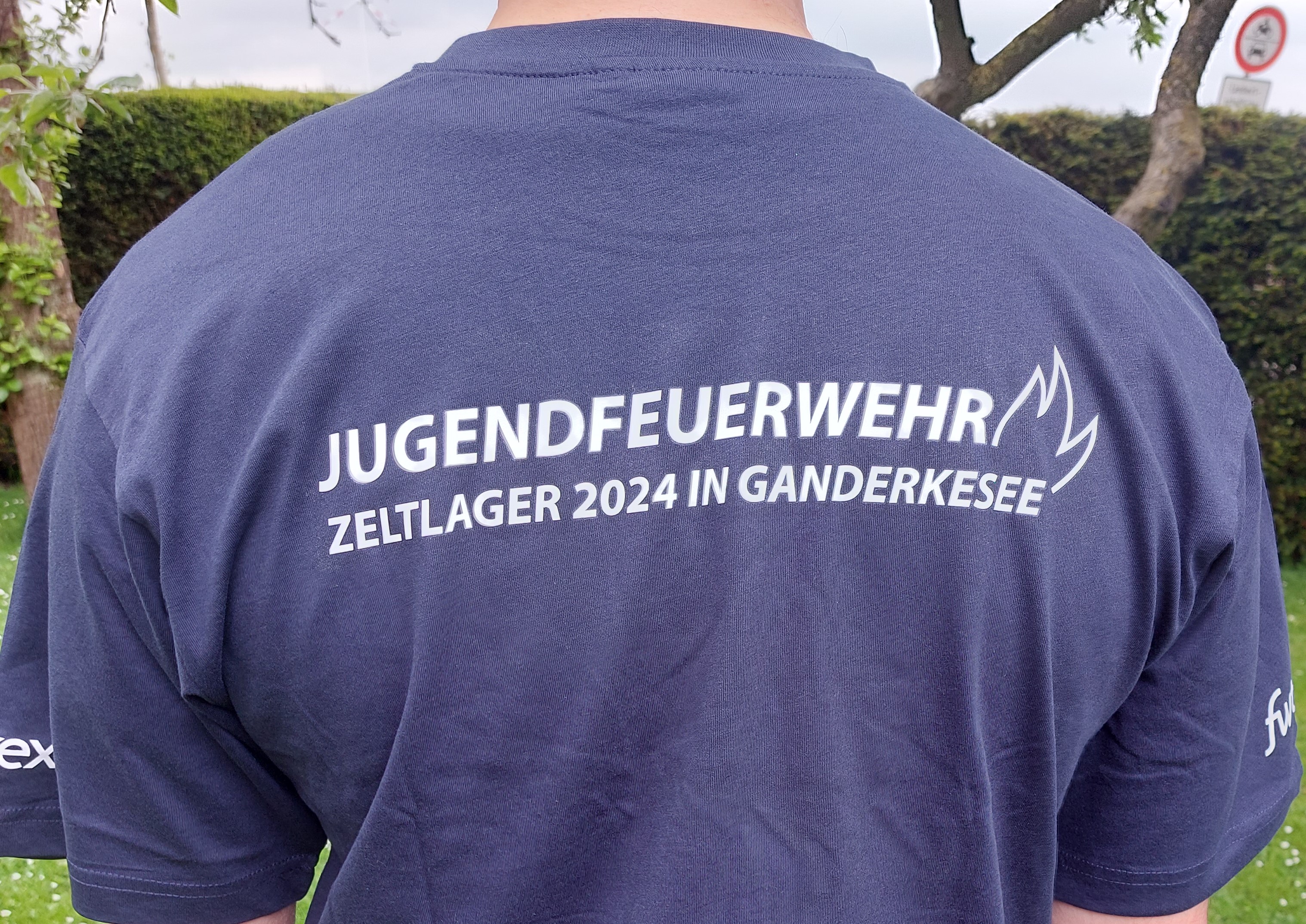 Rückansicht T-Shirt Rückansicht T-Shirt